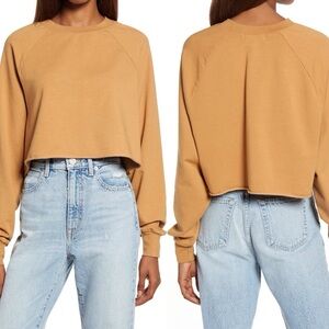 Treasure & Bond Tan Crewneck Top